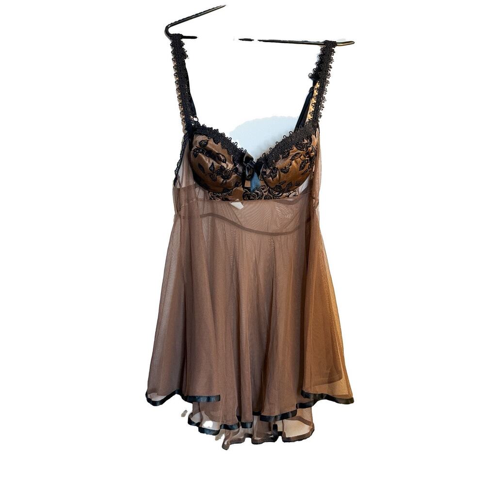 Frederick’s Of Hollywood Lingerie Nightgown Chemise - Size XL